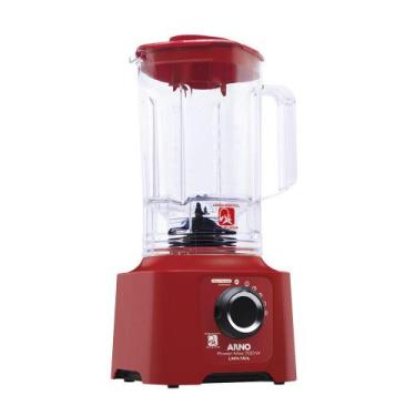 Imagem de Liquidificador Arno Power Max 700 Limpa Fácil Ln61, Vermelho, 110V