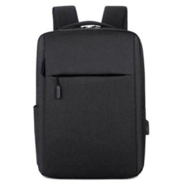 Imagem de Mochila Antifurto Viagem Unissex Impermeável Notebook 15.6 Carregament