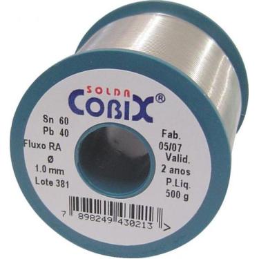 Imagem de Solda Cobix 60x40 1.0mm 500g