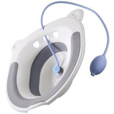 Imagem de Bacia Banho De Assento Higiene Íntima Ducha Bidê Lavatório Rosa - NLS,