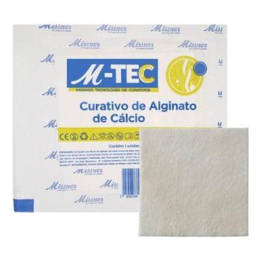 Imagem de Curativo M-tec Alginato de Cálcio 10cm x 10cm 5 Unidades Missner 