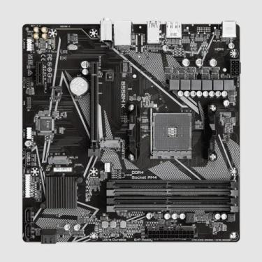Imagem de Placa Mae Gigabyte B550M,  AM4 4XDDR4(MÁX128GB), 4 Sata, 1 M.2, 2XUSB 