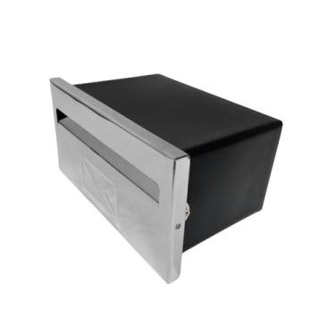Imagem de Caixa de Correio Compacta Frente de Inox Cartas Boletos - FICONE & REI