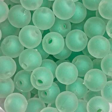 Imagem de Miçanga Bola Fosca 8mm Com Miolo Colorido Candy Para Pulseira Infantil
