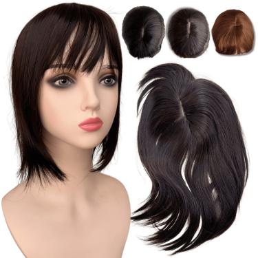 Imagem de Prótese capilar feminina topo de tic-tac fibra orgânica