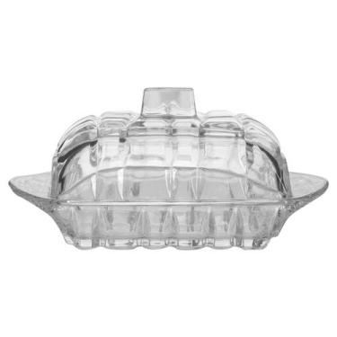 Imagem de Manteigueira de Cristal de Chumbo Transparente Deli Lyor
