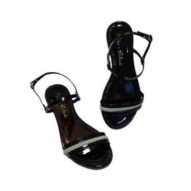 Imagem de Sandália Rasteira Com Trança Rasteirinha Feminina - Meiga e delicada, 