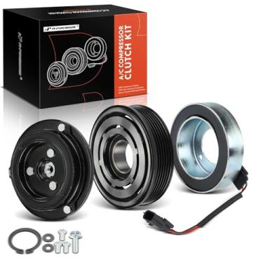 Imagem de A-Premium Kit de embreagem de compressor AC de ar condicionado compatível com Nissan NV200 2013-2021 e Chevrolet City Express 2015-2018, 2.0L