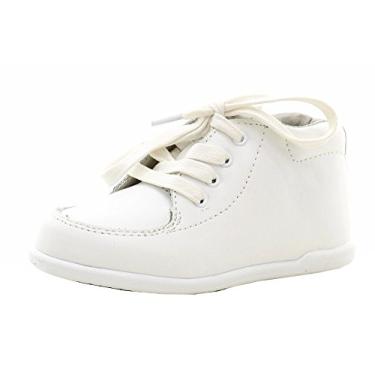 Imagem de Josmo Tênis infantil unissex Daniel First Walker, Branco, 8 Wide Toddler