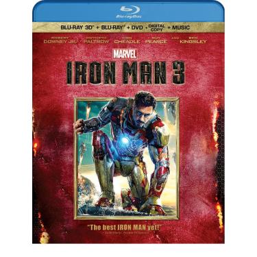 Imagem de Iron Man 3 (Three-Disc Blu-ray 3D / Blu-ray / DVD + Digital Copy)