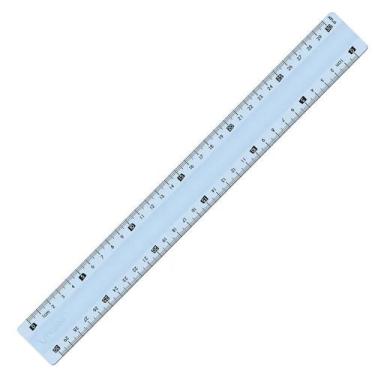 Imagem de Régua Study Unbreakable Flexível 30cm Maped, AZUL
