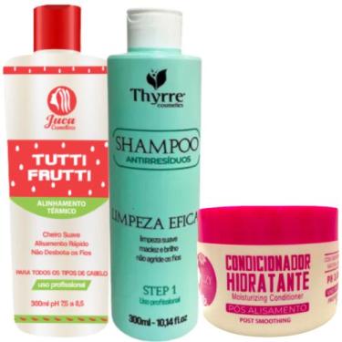 Imagem de Ativo Progressiva Selagem Tutti Frutti 300ml + Shampoo Antirresíduo Th