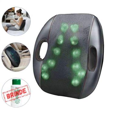 Imagem de Almofada Massageadora Movimentos Shiatsu Infravermelho + Gel 15 Ervas 