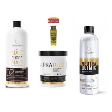 Imagem de Kit Borabella Passo 2 + Cronogroma Capilar 1kg + Neutraquimic