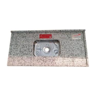 Imagem de Pia de Cozinha Granito 180cm Portinari Standard Cuba Simples - L.A PIA