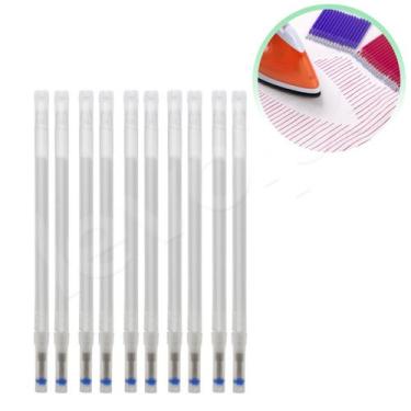 Imagem de 10 Refil Caneta Mágica Fantasminha Tecido Apaga Calor Branco - Levolpe