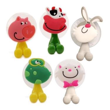 Imagem de 10un. Porta Escova De Dentes Infantil Com Formato De Bichos - Neoimp