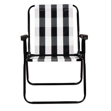 Imagem de Cadeira Alta Retro Preta - Mor