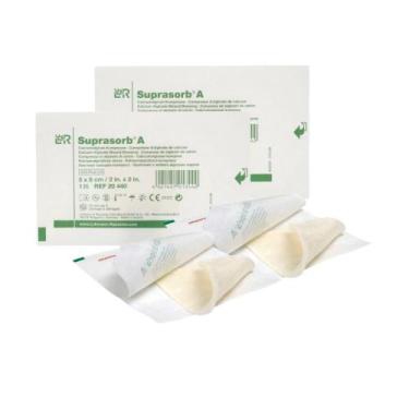 Imagem de Suprasorb a Curativo de Alginato de Calcio 5cm x 5cm 2 Unidades Lohman