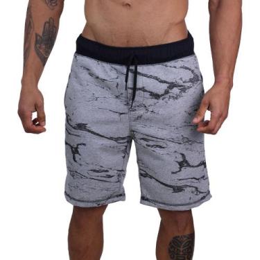 Imagem de Bermuda Masculina Moletom MXD Conceito Limitada Sport Fitness Cores e 