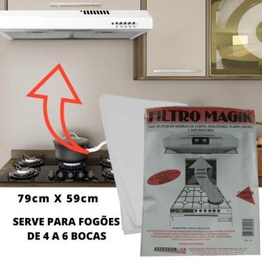 Imagem de Filtro Magik Para Qualquer Modelo de Coifas Exaustor Purificadores e D