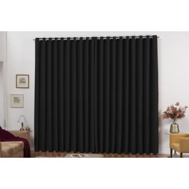 Imagem de Cortina Blecaute para Sala E Quarto em Tecido Blackout Corta Luz com I