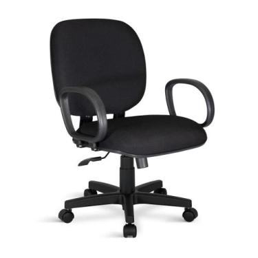 Imagem de Cadeira Obeso Turim Plus Size Giratória Relax Preta - Flex cadeiras