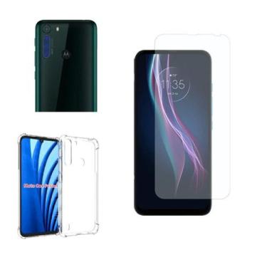 Imagem de Película De Nano Gel Motorola Moto One Fusion (48MP) + Película Da Len