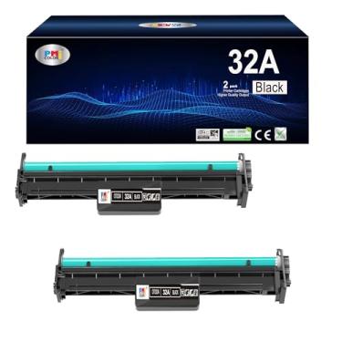 Imagem de Bateria de substituição de bateria 32A CF232A para impressora HP Pro M203dw M148dw M227fdw M148fdw M118dw M227fdn (pacote com 2)