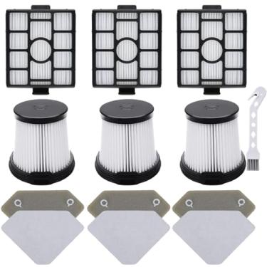 Imagem de Leadaybetter BU3523 BU3521 BU3120 Filtro de substituição HEPA compatível com aspirador de pó sem fio Shark Clean, leve, limpo e vazio, compare com a peça XPRFIW1000, XFBU3000