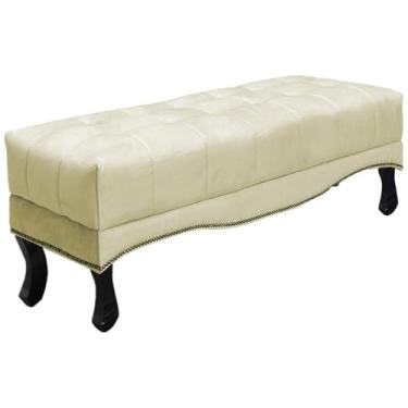 Imagem de Puff Recamier Retro Vic 90cm Suede 1100 Ezz