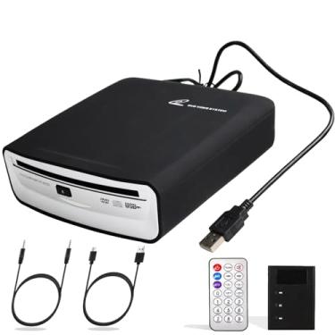 Imagem de Leitor de CD de veículo externo USB, conexão USB, leitores de CD portáteis para carro, navegação Android, porta USB Plug and Play