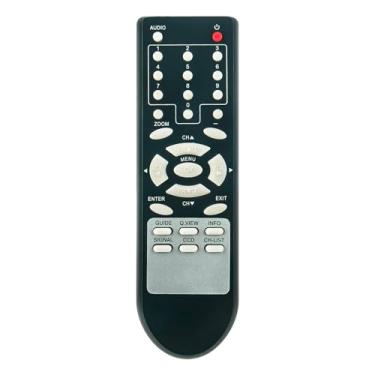Imagem de AULCMEET RC-032 Novo controle remoto de substituição adequado para caixa conversor COBY DTV100 DTV101 DTV102 DTV103