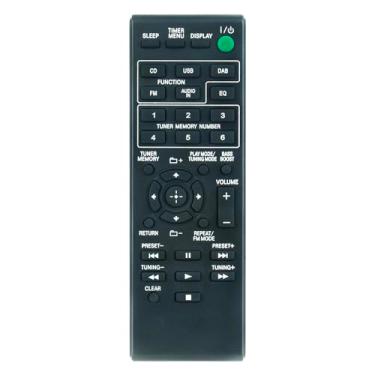 Imagem de AULCMEET RM-AMU179 Novo controle remoto de substituição adequado para Sony Micro Hi-Fi System CMT-S20B