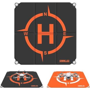 Imagem de STARTRC Drone Landing Pad Pro, Universal À Prova D'água Portátil Dobrável Heliporto Para DJI Air 2S/Mavic Mini 2/Mini 3 Pro/Mavic 3/2/Holy Stone/FPV/Avata/RC Quadricópteros (50,8 cm)