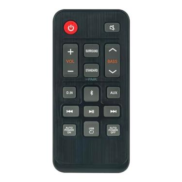 Imagem de AH81-09662A Controle remoto de substituição adequado para Samsung 2-Channel TV Mate Soundbar Audio Syst AH81-09662A AH81-09661A HW-N300 HW-N300/ZC HW-N300/ZA HW-T400 HW-T400/ZA HW-T400/ZA HW-T400/ZC
