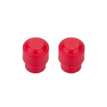 Imagem de DIAO79NI 2 peças de interruptor de barril de guitarra de plástico, botão seletor de captador de 3 vias para telecaster EUA/importação Tele, vermelho