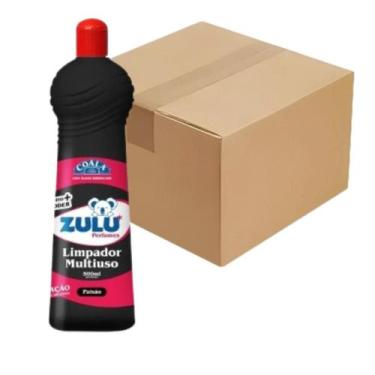Imagem de Limpador Multiuso Coala Zulu Paixão 500ml Cx Com 12 Un.