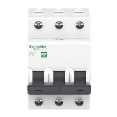 Imagem de Disjuntor Schneider Easy9 10a 3ka Trifásico 400v