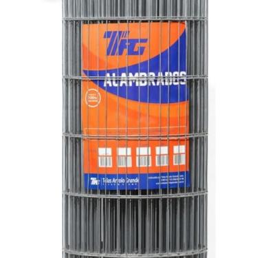 Imagem de Tela Soldada Tag Malha 5x15cm Fio 2,76mm Rl 25x1,0m