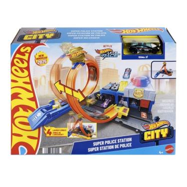 Imagem de Hot Wheels City Super Delegacia de Polícia - Mattel