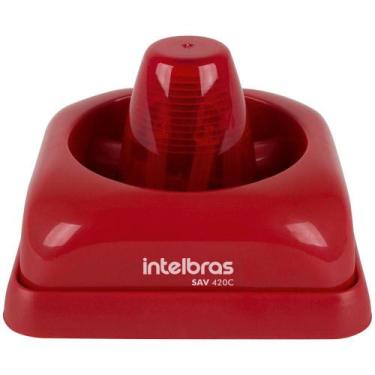 Imagem de Sinalizador Audiovisual Convencional SAV 420C 4615030 Intelbras