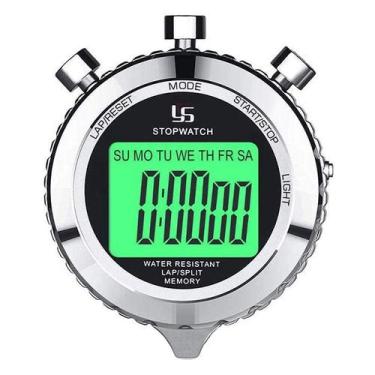Imagem de Cronômetro Digital de Metal com Luz - Cronômetro e Timer
