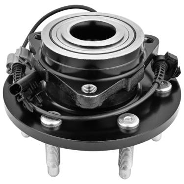 Imagem de JLEO Rolamento do cubo da roda dianteira 4WD 515096 para Chevy Avalanche/Silverado/Suburban 1500 Tahoe, para GMC Yukon/Yukon XL 1500/Sierra 1500 2007-2014, para Cadillac Escalade Hub Assembly