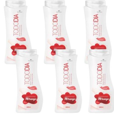 Imagem de SABONETE ÍNTIMO MORANGO TODO DIA 230ml DEMAZON 6un