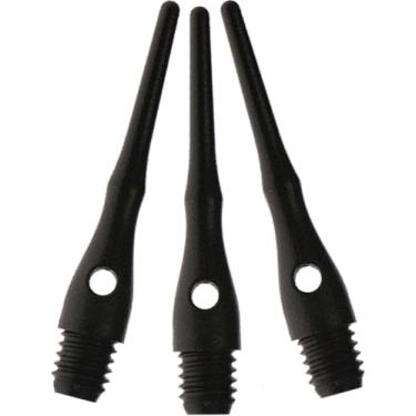 Imagem de Acessório de dardos Viper Dart: Tufflex III 2BA ponta macia pontos de dardo, preto, pacote com 1000