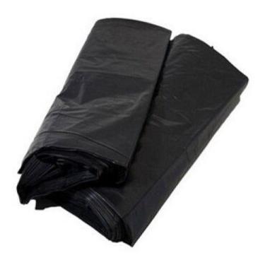 Imagem de Saco De Lixo Ecológico Reforçado -  50 Litros Preto - HIGIPACK