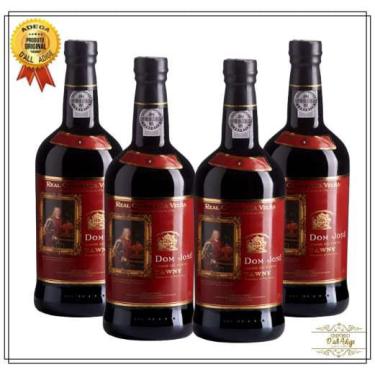 Imagem de Kit com 4 Vinhos Portugueses do Porto Dom José Tawny (Real)