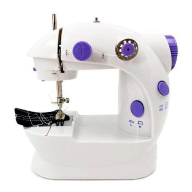 Imagem de Mini Máquina Costura Reta Tutto Home Mcp-100 Portátil - Guiro