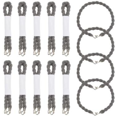 Imagem de SOFPLATE 1 caixa, 16 peças, tiras elásticas para botas militares cinzentas, tiras de liga, corda elástica legging com ganchos de metal forte para treinamento da marinha do exército, caminhada, corrida